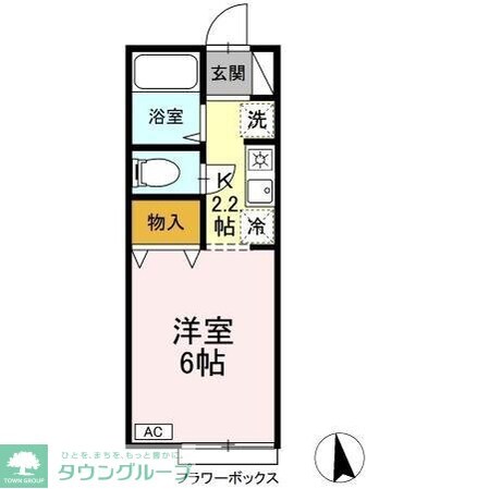 セジュール レジデンスの物件間取画像